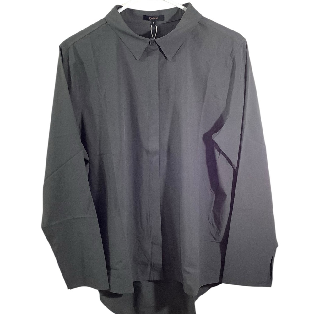 Brand New Quince Button Down Shirt Jacket Long Sleeve